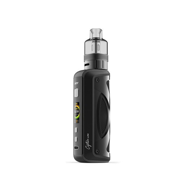 IJOY Captain Link 100W VW Box Mod + 5.0ml Captain Pod Tank Kit, 5~100W, 1 x 18650 / 21700, Univ S 2.0 Chipset