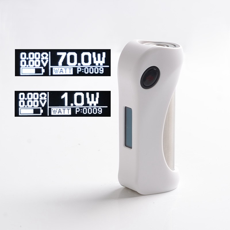 정통-ultroner-inieno-70W-TC-VW- 변량-와트-vape- 박스-모드-백인 -BS-170W-1-X-18650-Sevo-70-Chipset