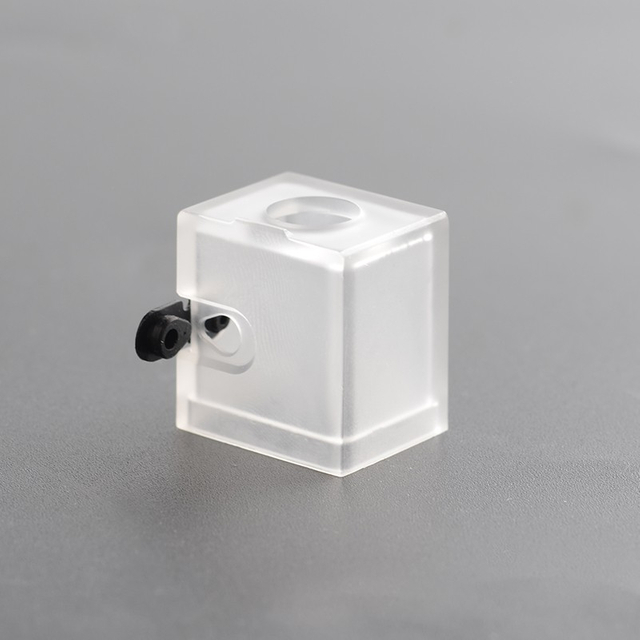 SXK EVL Dot Spot Style RBA Bridge Replacement Polycarbonate Replacement Tank Tube - Translucent, PC