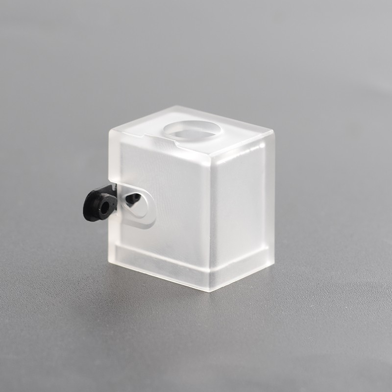 SXK EVL Dot Spot Style RBA Bridge Replacement Polycarbonate Replacement Tank Tube - Translucent, PC