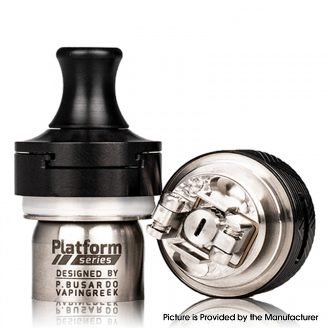 Innokin Ares 2 D22 MTL RTA Rebuildable Tank Vape Atomizer, 4.0ml, Cross Air Flow Control, 22mm Diameter