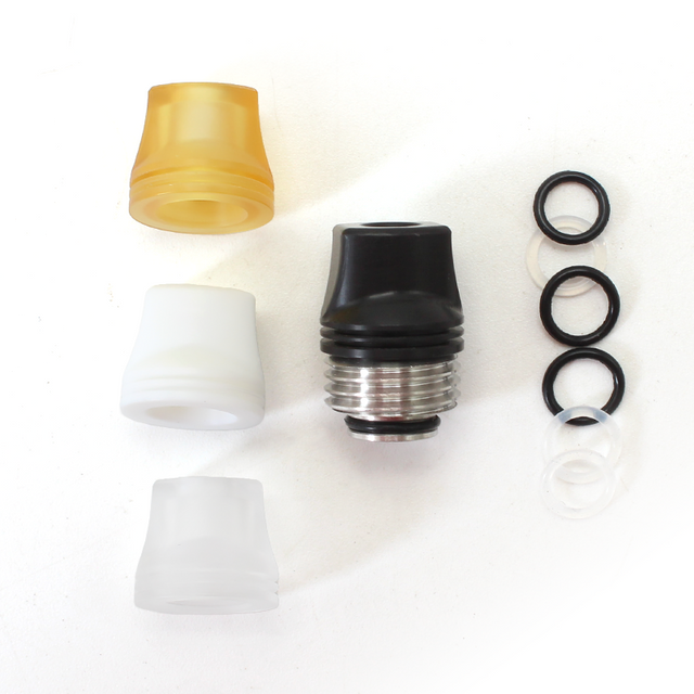 SXK NEO DL / MTL Drip Tip Full Kit for BB / Billet Boro AIO Mod - Silver