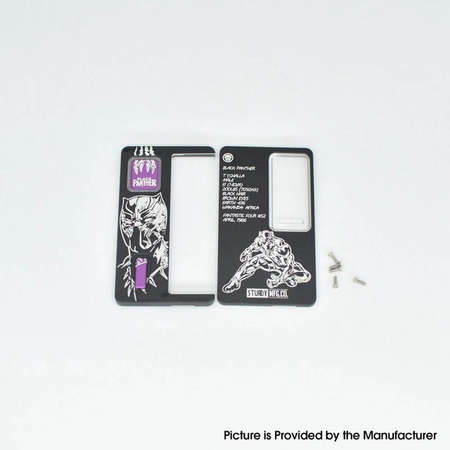 Dot Sturdy Replacement Front + Back Cover Panel Plate for dotMod dotAIO V2 Pod Aluminum Alloy