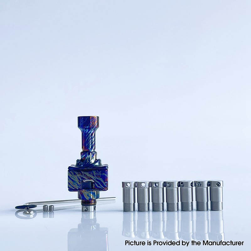 Rekavape UnKwn Glitch Style RBA Bridge for Billet / Boro Mod 8 PCS Air Pin