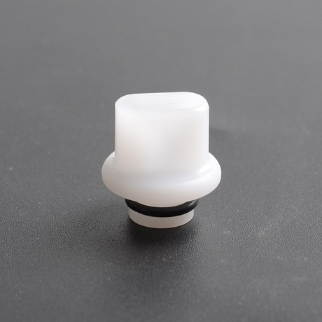 Never Normal Whistle V2 Style 510 Drip Tip + Button + Small Button for dotMod dotAIO Pod, POM