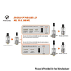 PHEVANDA A2 RTA MTL AIR SET - 510 Tropfspitze / Luft Außen Reduzier / 2 x 1,2 mm / 2 x 0,9 mm Luft Reduzierer / Feststofflufteinsatz