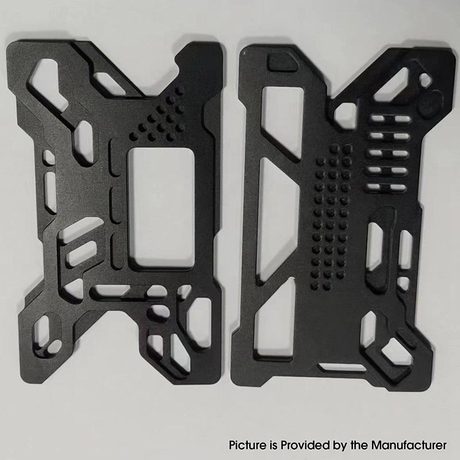 F12 Front + Back Door Panel Plates for BB / Billet Box Vape Mod  Aluminum (2 PCS)