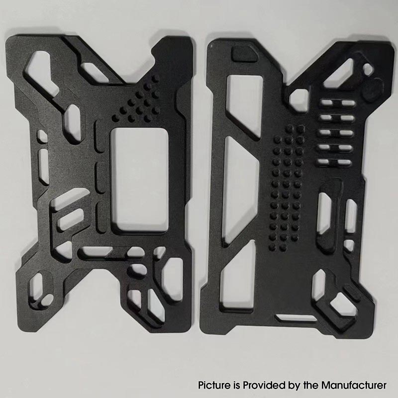 F12 Front + Back Door Panel Plates for BB / Billet Box Vape Mod Aluminum (2 PCS)