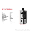 Authentic Vandy Vape Nova 60W AIO VW Box Mod Kit 5~60W, 1 x 18650, 6ml