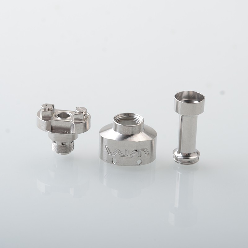 Rekavape VWM Dope R Style RBA Bridge per BB - argento, pin d'aria da 10 pezzi