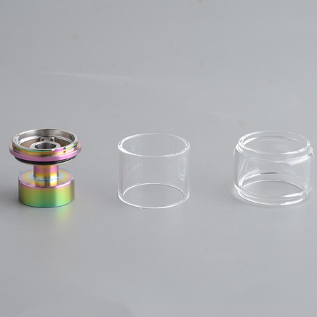 Authentic Yachtvape x Mike Vapes Eclipse RTA Replacement Extension Kit SS + Glass, (3.5ml / 5ml)