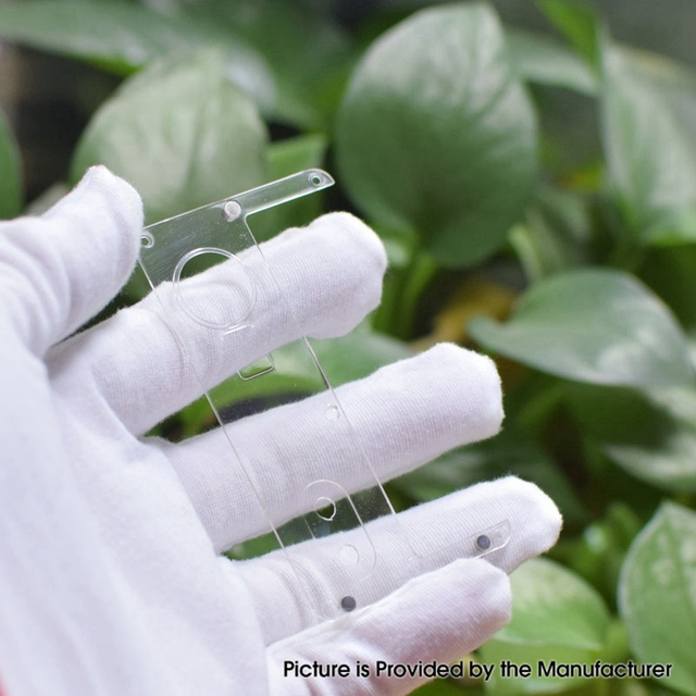 MK Mods Replacement Inner Door for dotMod dotAIO V2 Pod - Translucent, Acrylic (1 PC)