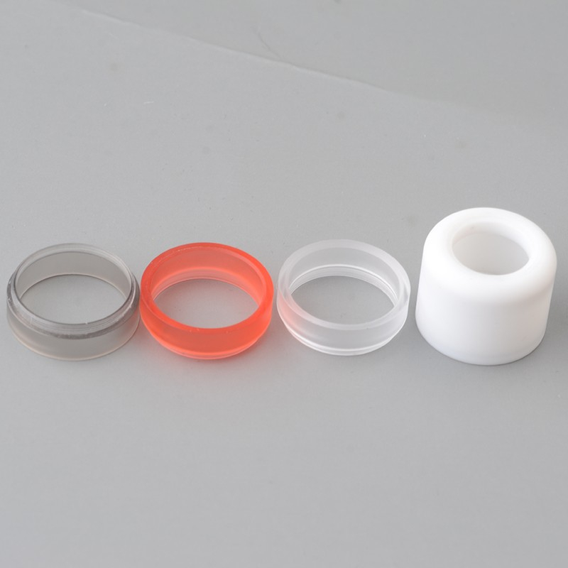 Authentic GAS Mods Kree V2 RTA Replacement Tank Tube w/ 3 x Bottom Ring 