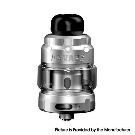 Authentic Asvape Arya Tank Vape Atomizer 4.5ml 0.15ohm / 0.3ohm 26mm Diameter
