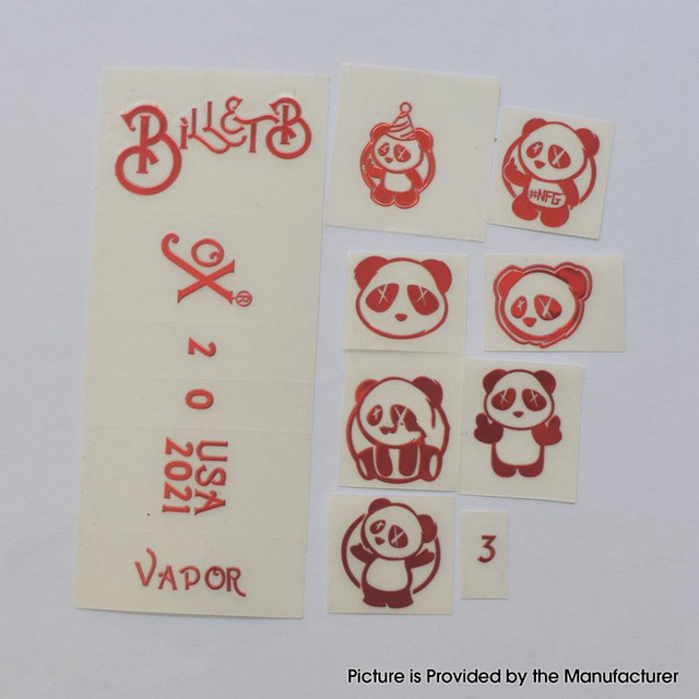 Wick'd Style Sticker Setting для SXK BB / Billet Box Mod Комплект 
