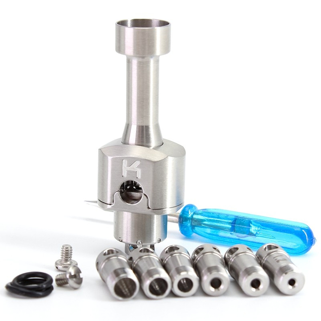 SXK Gallus Style RBA for SXK BB / Billet / Boro Mod - Silver, 316SS