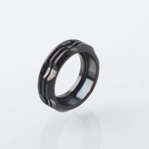 415 Style Slant Ring for 510 Drip Tip, Stainless Steel | Drip Tip Accessory | Vape Mod Part