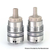 SXK Monarki OST Gaya Sekolah Tua Dl RTA Penyemprot tangki yang dapat dibangun kembali - perak, pin udara 2, 2.5, 3, 3.5mm, diameter 22mm