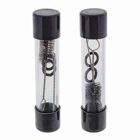 7P Quartz Tube Pipe Replacement 2*Glass for Twisty Blunt Dry Herb Vaporizer Pipe Grinder Filter System Accessories Herbal Twist 