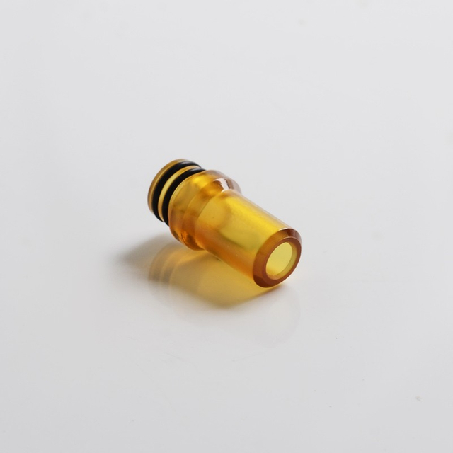 Replacement 510 Drip Tip for Flash e-Vapor V4.5 / V4.5S+ RTA - Brown, PEI, 21mm