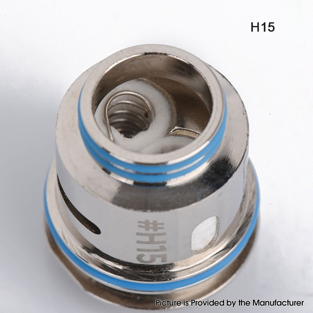 Authentic Wotofo OFRF NexMESH Pro Tank Replacement H15 Single Mesh + Wire Dual Coil Head - 0.15ohm