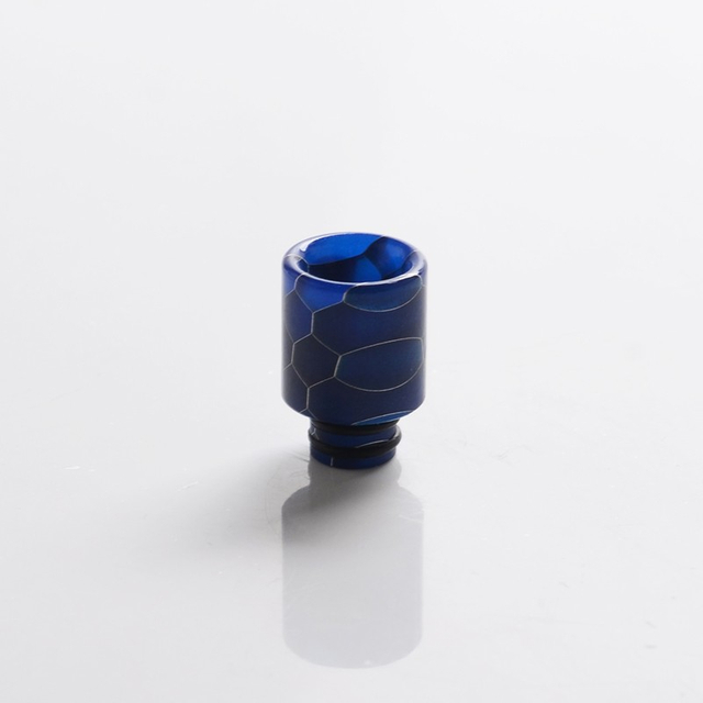 Autêntico Vape em breve DT398 Tip de gotejamento de substituição para geek Vape Aegis Boost Pod System Vape kit - azul, resina, 17mm