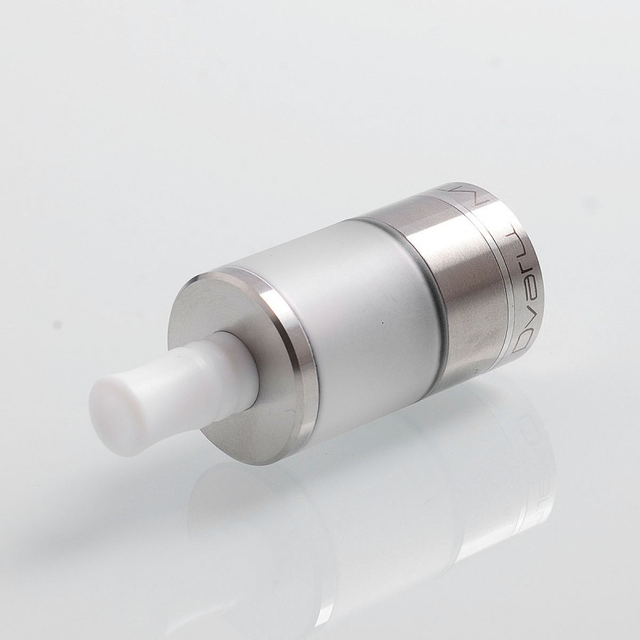 YFTK Dvarw Style MTL RTA Rebuildable Tank Atomizer - Silver, 316 Stainless Steel, 5ml, 22mm Diameter