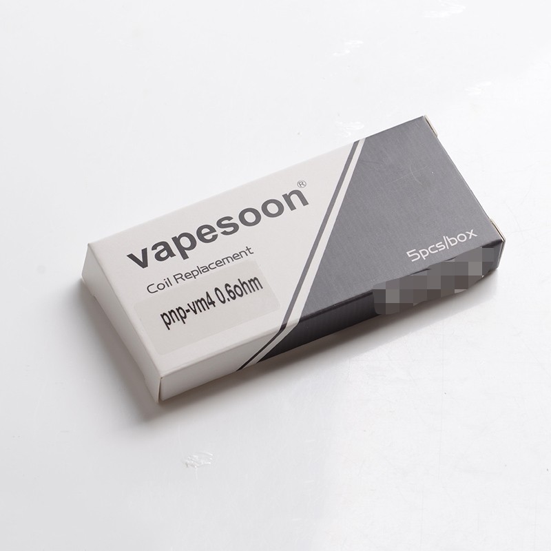 Authentic VapeSoon PnP-VM4 Coil Head for Voopoo VINCI X / PnP 20/22 / VINCI AIR / Drag S / Drag X - 0.6ohm (20~28W) (5 PCS)
