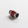 Authentic Reewape AS316 510 Drip Tip for RDA / RTA / RDTA / Sub Ohm Tank Vape Atomizer - Red, SS + Carbon Fiber, 20mm
