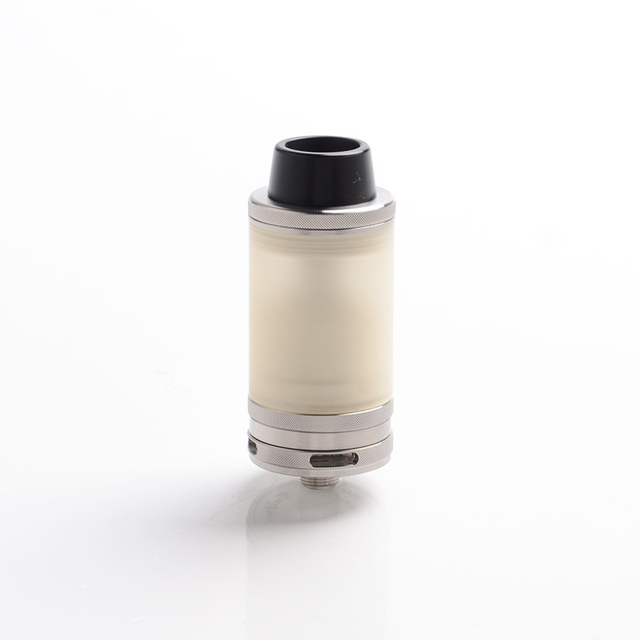 Taifun GT4 S GT 4 S IV S STILO DL RTA Tanque reconstruível Vape Atomizador - Silver, 316Ss + PSU, 3,5ml, 23mm de diâmetro