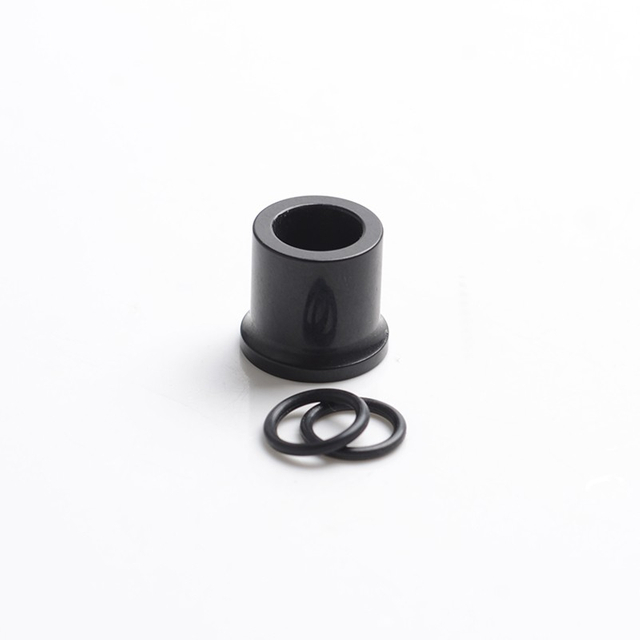 Stickman Style 510 Drip Tip Mouthpiece Combination Set Kit for RDA / RTA / RDTA / Vape Atomizer - Black, Stainless Steel + POM