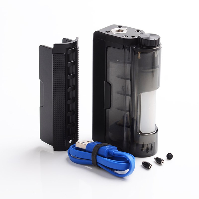 Authentic Dovpo x Brian Topside Lite 90W TC VW Squonk Vape Box Mod - Black, 5~90W, 100~315'C, 1 x 20700 / 21700