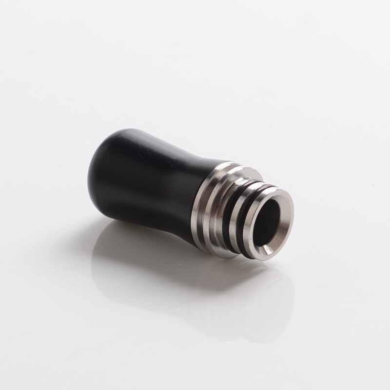 Authentic Auguse Replacement MTL 510 Drip Tip for RDA / RTA / RDTA / Sub-Ohm Tank Vape Atomizer - Black, POM, 24.5mm