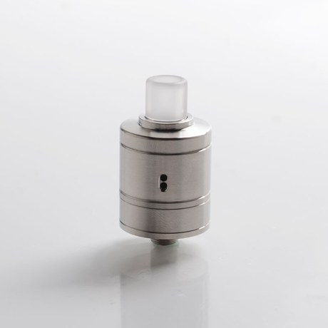 YFTK Nextiny Style RDA Rebuildable Dripping Vape Atomizer - Silver, 316 Stainless Steel, 22mm Diameter
