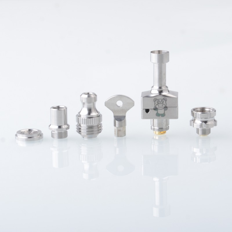 Wick'd Bridg'd V2 RBA Bridge per dispositivi boro / kit Mod Billet / Bb - 1,0 mm, 2,5 mm, 3,0 mm, 3,5 mm, 4,0 mm, punta di gocciolamento MTL / DL