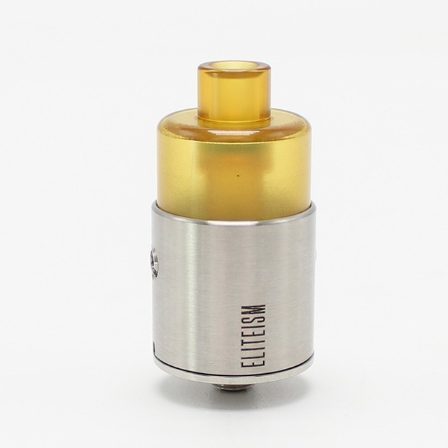 Authentic SXK Eliteism RTA Rebuildable Tank Vape Atomizer MTL DL 2.5ml 23mm 316SS PEI PEEK