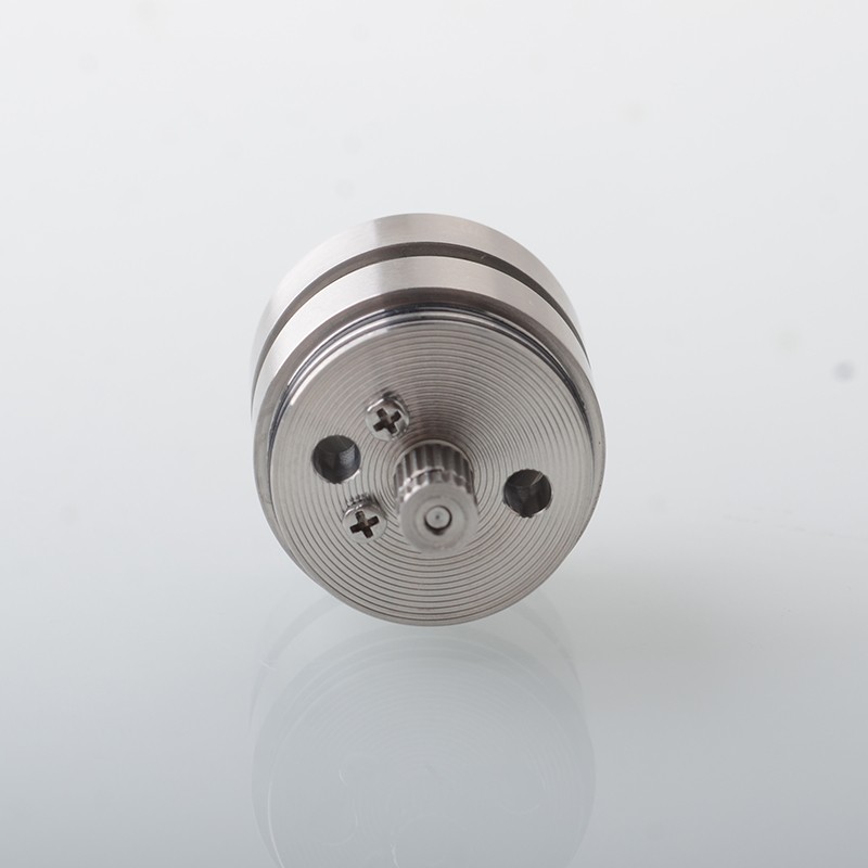Monad V2 Style Genesis MTL RDTA - 22mm, 2.0ml, pembakaran tangki yang dapat dibangun kembali, perak
