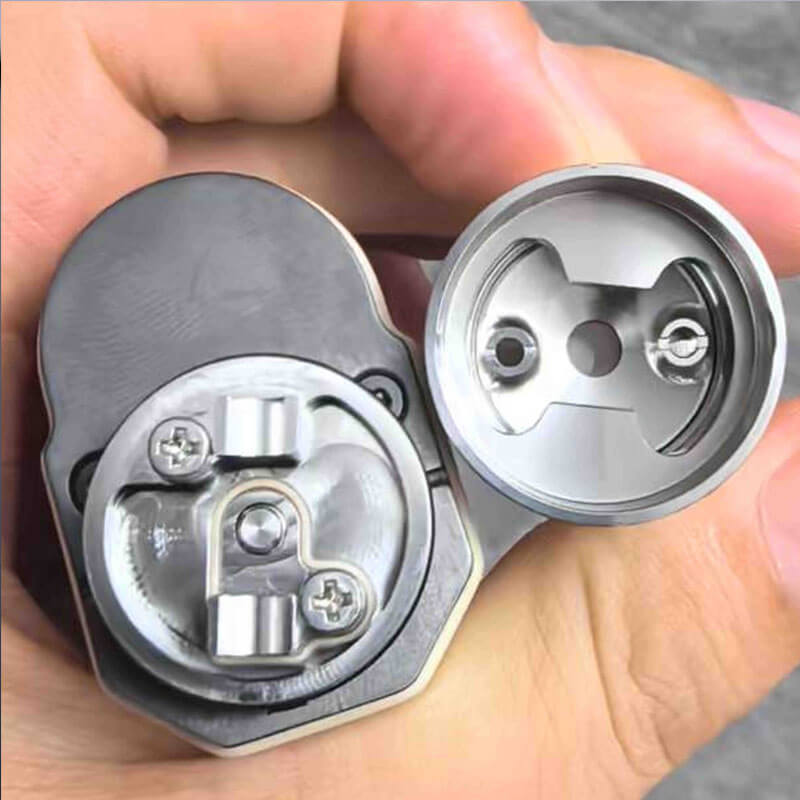 Authentic GDMODS MD-01 23mm MTL DL RTA – 5.5ml Capacity, Silver