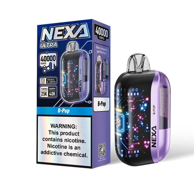 Nexa Ultra 40000 Puffs 使い捨て Vape -5% ニコチン - shareAvape