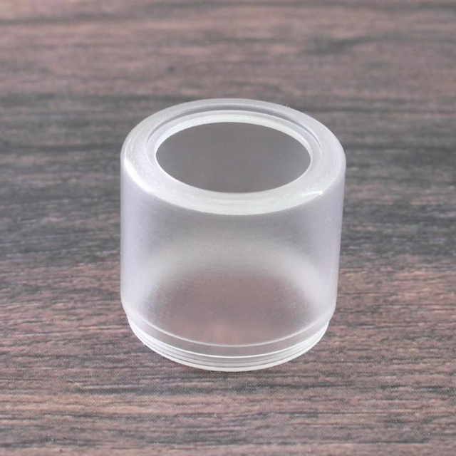 SXK Bastard V2 Style RTA Replacement Tank Tube – Clear Acrylic / Brown PEI
