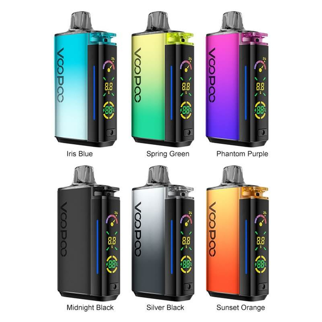 Authentic Voopoo Vrizz Pod Kit - kapasitas 15ml, baterai 800mAh, 0.7ohm Mesh Coil