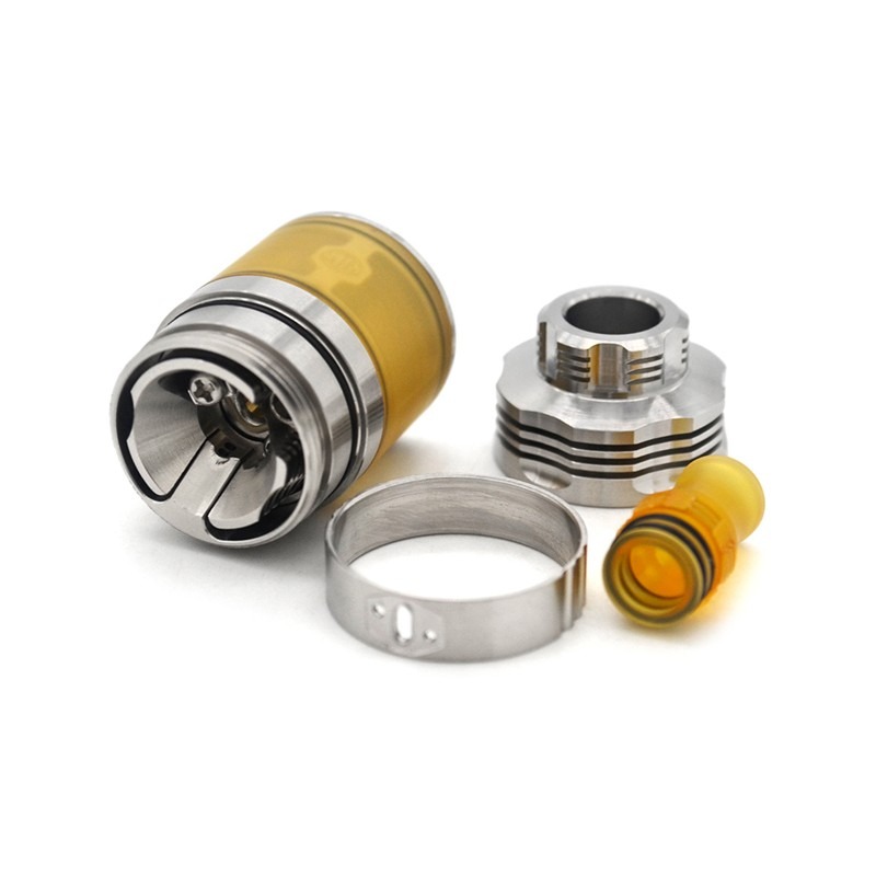 415 Four One Five S61 V2 Style Genesis Atty RDTA - 22 مم دبابة قابلة للبناء ، 3 مل ، 316SS + PEI