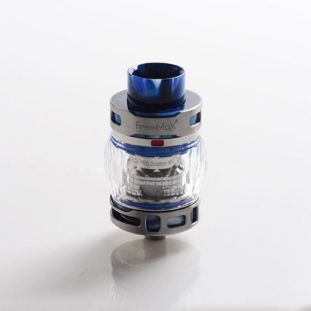 Authentic FreeMax Fireluke 3 Sub Ohm Tank Clearomizer Vape Atomizer, SS + Resin, 0.2ohm, 5ml, 28.2mm Diameter