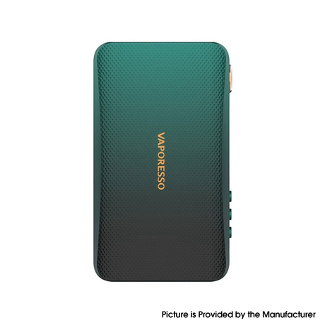Authentic Vaporesso Gen S 220W TC VW Variable Wattage Vape Box Mod - Black Green, 5~220W, AXON Chip
