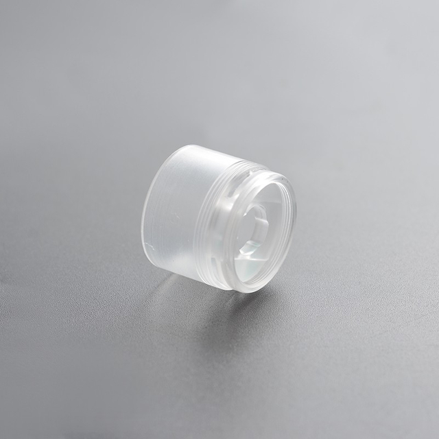 SXK STYLE SHAPPLACE TOP CAPE AVEC DRIP TIP pour le style V2 de base de 5A RDA - Translucent, PC, 22 mm de diamètre
