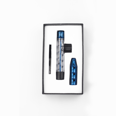Dry Herb Vape Kit Blunt 7PV8 Twisty Glass Smoking Pipe-Rainbow