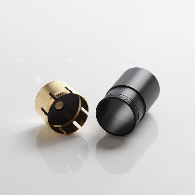Authentic ThunderHead Creations Thc Tauren x 2-in-1 чип для таурена mech Mod / tauren max mech Mod-черный, латунь + золото (1 ПК)