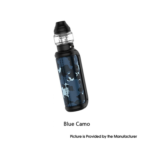 Authentic OBS Cube-S 80 VW Variable Wattage Box Mod + Cube Tank Atomizer Vape Kit - Blue Camo, 5~80W, 1 x 18650, 4.0ml, 0.2ohm