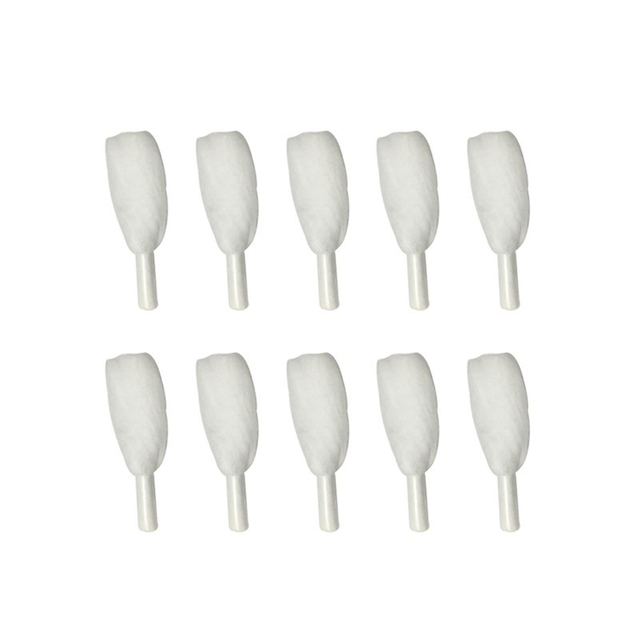 Authentic Vandy Vape Kylin M Mesh Coil Cotton Laces for RDA / RTA / RDTA Vape Atomizer - White (10 PCS)