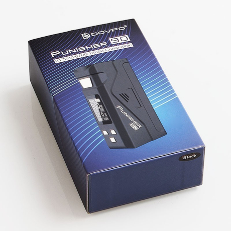 Authentic Dovpo Punisher 90W TC VW Variable Wattage Box Mod - Red, 5~90W, 1 x 18650 / 20700 / 21700